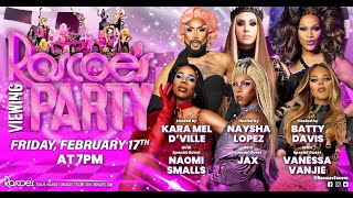 Jax Naomi Smalls amp Vanjie Roscoes RuPauls Drag Race Season 15 Viewing Party with Naysha amp Kara [upl. by Laird777]