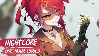 Nightcore  Demons Lyrics  1 Hour [upl. by Ronni]