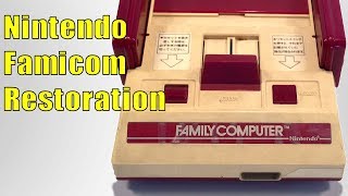 Nintendo Famicom  Cleaning amp Restoration [upl. by Leba]