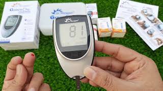 Dr Morepen BG03 Blood Glucose Meter  How to Test Blood Glucose Sugar Levels at Home [upl. by Ennoitna107]