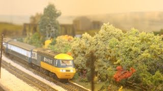 The HST Enters Service at Chetcombe  N Gauge British Model Railway [upl. by Blessington]