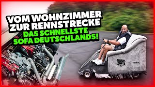 JP Performance  Vom Wohnzimmer zur Rennstrecke Das schnellste Sofa Deutschlands [upl. by Nered]