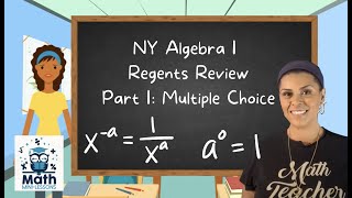 Algebra Regents Review Multiple Choice [upl. by Alyacim]