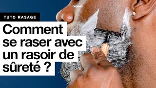 TUTORIEL RASAGE  Comment se raser avec un rasoir de sûreté   RS [upl. by Dickey]