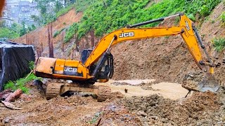 SOIL Cutting Video Abd JCB 210LC Old Excavator Machine Water 🌊 Soil Cleaning Part 2 [upl. by Prudhoe71]