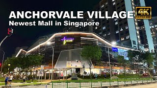 Anchorvale Village  Singapores newest mall at Sengkang [upl. by Ertemed]