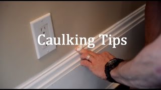 Caulking Tips [upl. by Ellezig586]