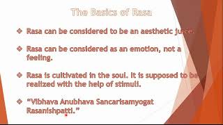 The Rasa Theory by Bharat Muni An Introduction [upl. by Inek]