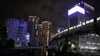 Tokyo Night view at Wangan area 東京夜景～湾岸エリア [upl. by Wini]