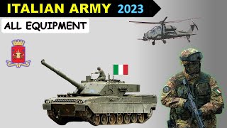 Italian Army 2023  All Equipment of Italian Military 2023 Complete details [upl. by Nala]