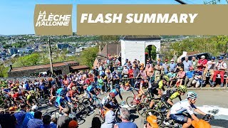 Flash Summary  La Flèche Wallonne 2018 [upl. by Tallbott300]