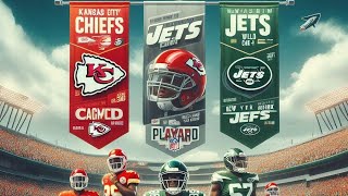 KC Chiefs v New York Jets Wildcard Playoffs [upl. by Myrna]