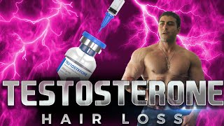 Does Testosterone Decanoate cause hair loss Taeian Clark Claim  ✊ [upl. by Arev]