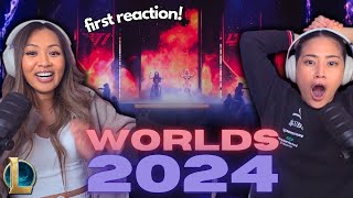 ARCANE Fans react to WORLDS 2024 Opening Ceremony  Reaction amp Review [upl. by Autumn]