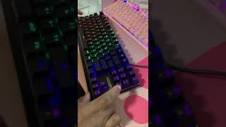 VictSing TKL mechanical keyboard gaming keyboard with Metal Rim [upl. by Coheman]