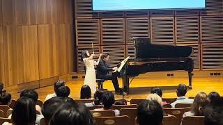 Beethoven Sonata for Violin amp Piano in E flat Major by Sunny Roh amp Alexander Yau [upl. by Jecon]