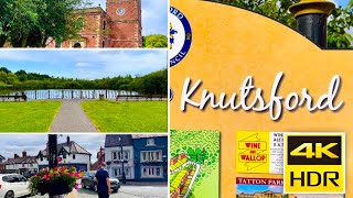 Knutsford 4K 2022  Beautiful Market town in England [upl. by Nesiaj]