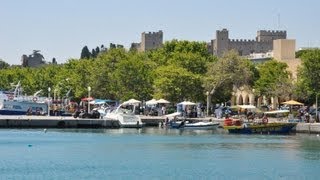 Rhodes Rodos Rhodos in the Greek Islands Greece HD [upl. by Eedyak713]