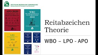 Live  Theorie für das Reitabzeichen  WBO amp LPO amp APO [upl. by Leirrad841]