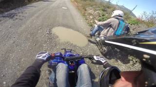 FOREST SERVICE ROADS Mini Adventures 90cc Pit Bike 110cc Quad [upl. by Atikehs]