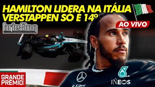 HAMILTON LIDERA VERSTAPPEN 14º E ANTONELLI BATE os treinos da F1 2024 em MONZA  Briefing [upl. by Ytima15]