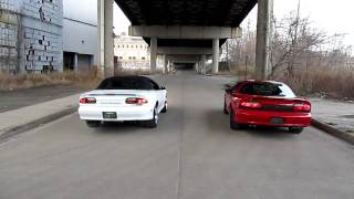 LS1 vs LT1 Exhaust [upl. by Folberth]