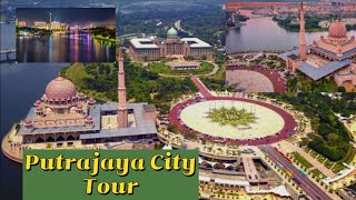 Guided Tour To Putrajaya City Kaulalampur MalaysiaPlanned City With the worlds biggest roundabout [upl. by Themis]