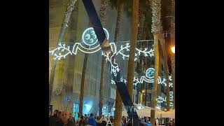 Malaga Christmas Lights 2023 [upl. by Ydnarb46]