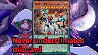 YuGiOh Master Duel  never understimated AllEyes Phantom Dragon [upl. by Asile]