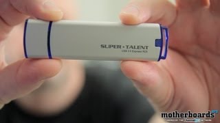 Super Talent 50GB USB 30 Express RC8 Flash Drive Unboxing amp Benchmarks [upl. by Macmullin122]