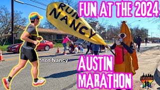 Fun at the 2024 Austin Marathon [upl. by Lezti736]