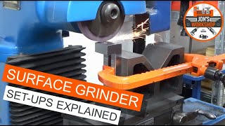 Surface Grinder Set Ups Explained [upl. by Dranal]