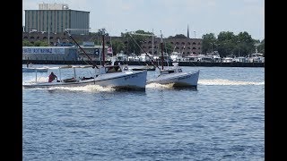 2017 Norfolk Harborfest Workboat Races [upl. by Alyaj]