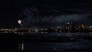 New Years Eve Anchorage AK fireworks 31 Dec 2021 [upl. by Fricke514]