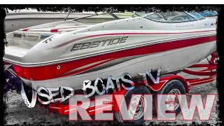 2002 Ebbtide 210 Campione BR Open Bow Runabout Review Live Walkthrough [upl. by Spence585]