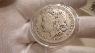 1883 S Morgan Silver Dollar Coin Review [upl. by Camarata922]