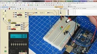 Traincontroller 33 Physical Signals on the Layout [upl. by Aenyl]