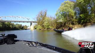 On the water footage Skeeter ZXR21 Phoenix 921Elite Caymas CX21 [upl. by Aikimat]