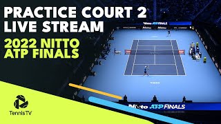 2022 Nitto ATP Finals Live Stream  Practice Court 2  Turin [upl. by Harold]