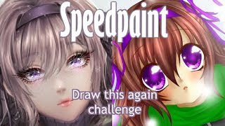 【Speedpaint】 9 Winters Have Passed Draw this again challenge [upl. by Dawes]