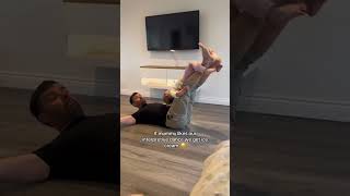 Daddy Daughter Interpretive Dance family toddlerdancing [upl. by Aicenav670]