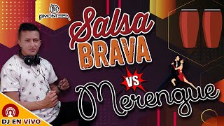 DJ Monteza  MIX SALSA DURA vs MERENGUES💃 Éxitos De ORO Bailables [upl. by Trixy]