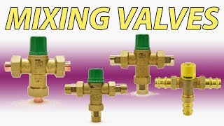 Mixing valve options in plumbing and radiantheating applications [upl. by Llehsad593]