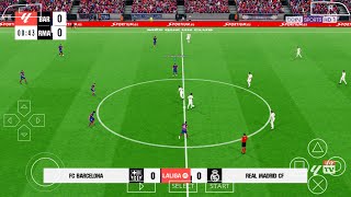 POR FIN EFOOTBALL 2024 PPSSPP V FINAL LALIGA HYPERMOTION CINEMATICAS 5 CAMBIOS Y GRAFICOS HD [upl. by Arinaj120]