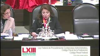 Aprobación Ley Federal de Procedimiento Contencioso Administrativo General y Particular [upl. by Ical]