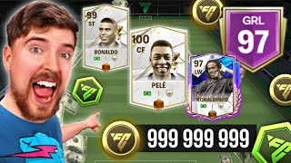 🤑 999 MILLONES DE MONEDAS  PLANTILLA MULTIMILLONARIA EN FC MOBILE [upl. by Ikik508]