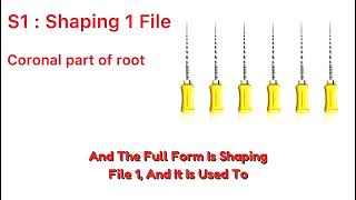 Hand Protaper System of Endodontics protaper endodontics rootcanaltreatment dentalcare [upl. by Marylou371]