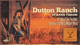 Dutton Ranch Dance Tutorial by Anna Taroni [upl. by Andreana]