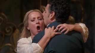 La Traviata Amami Alfredo  Diana DamrauJuan Diego Florez  Metropolitan Opera  2018 HQ [upl. by Ermey]