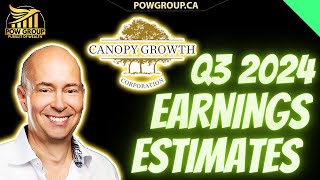 Canopy Growth Q3 2024 Earnings Estimates amp Analysis [upl. by Lontson]